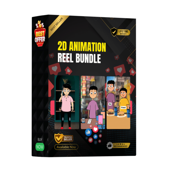 Cartoon 2D Reel Video